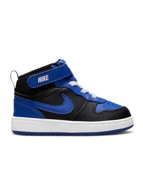 Nike Court Borough Mid 2 Sneakers Toddler Size 6C Royal Blue/Black DM8874-001